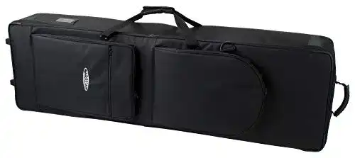 Keyboardtasche Classic Cantabile mit Rollen 140 cm schwarz