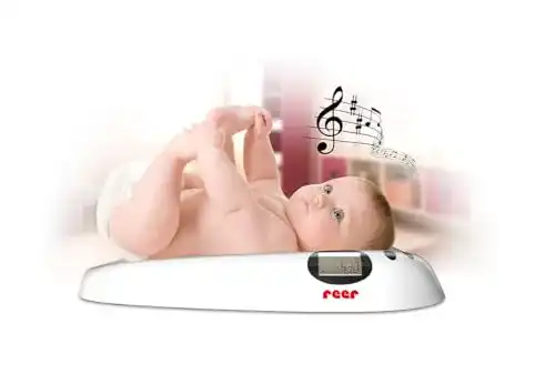 Babywaage Reer 6409 mit Musikfunktion für Neugeborene