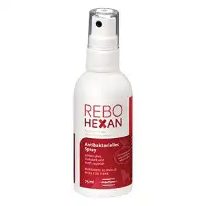 Wundspray für Hunde Rebohexan 75ml – Polihexanid für Wundreinigung