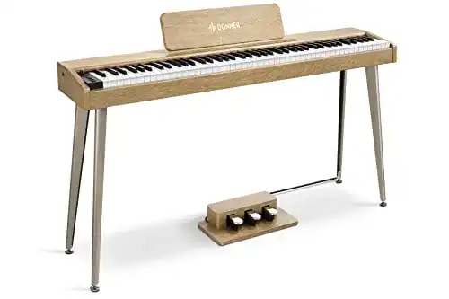E-Piano Donner DDP-60 mit 88 Tasten für Anfänger