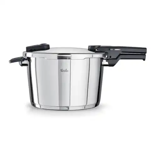 Fissler Vitaquick Schnellkochtopf 8 Liter Edelstahl mit 2 Garstufen