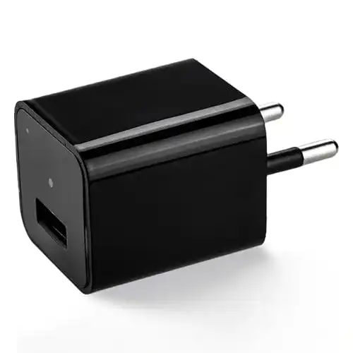 Getarnte Full HD 1080P Spionagekamera im Ladegerät