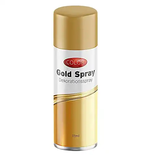 Goldspray Cepewa Dekospray 111ml für Dekoration und Basteln