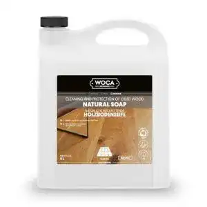 Holzbodenseife WOCA 511050A für geölte und gewachste Oberflächen, 5 Liter