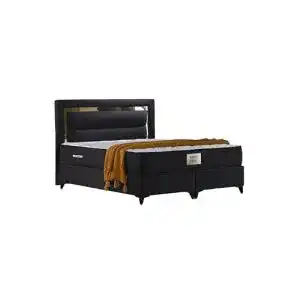 Bett 160×200 Kuffe Anta Boxspringbett mit Bettkasten