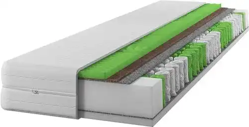 Matratze 90×200 H3/H4 mit 17cm Höhe und 7-Zonen-Design