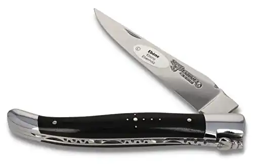 Laguiole en Aubrac Taschenmesser mit Ebenholzgriff und Klinge