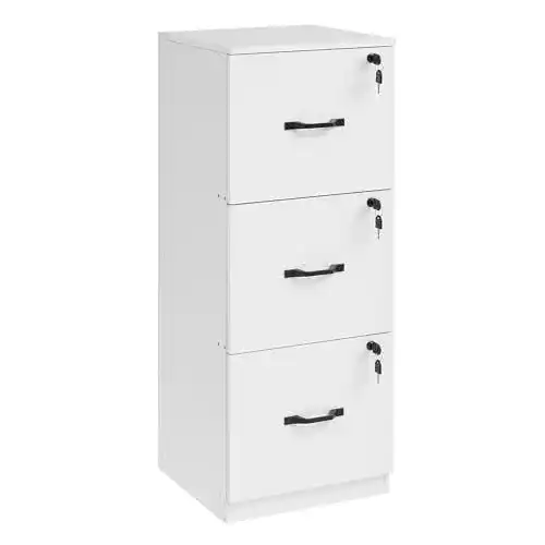 Büroschrank Vasagle Aktenschrank für Homeoffice und Druckerständer