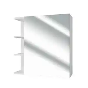 Spiegelschrank Vicco Bad Fynn in Weiß, 62 x 64 cm
