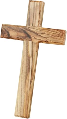 Holzkreuz Mamemi aus Olivenholz 15 x 9 cm Wandkreuz aus Bethlehem