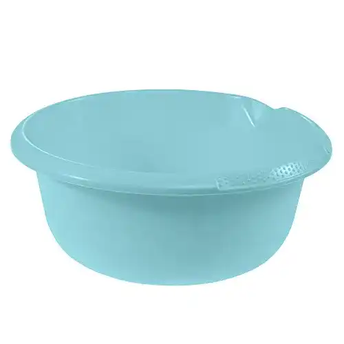 Keeeper Universal-Schüssel mit Ausguss, Rund, 6 l, Hellblau