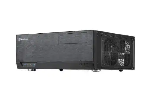 Silverstone SST-GD09B HTPC-Gehäuse für ATX-Desktop-Systeme