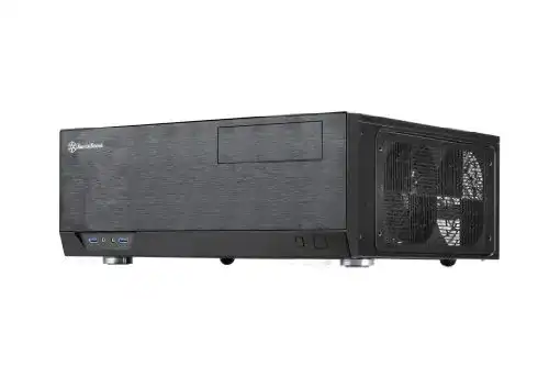 Silverstone SST-GD09B HTPC-Gehäuse für ATX-Desktop-Systeme