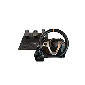 Xbox-Lenkrad Krom K-Wheel Pro Gaming-Lenkrad mit Pedalen und Schalthebel
