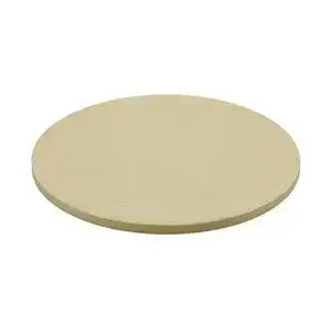 Pizzastein rund 33 cm von Rösle, aus Schamotte, beige