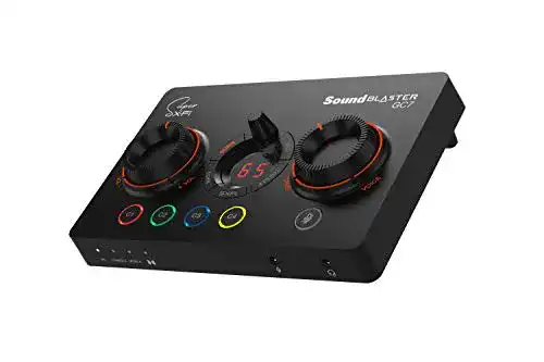 Creative Sound Blaster GC7 Game Streaming DAC für PC, PS4/PS5, Nintendo Switch