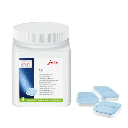 Entkalkungstabletten für Kaffeevollautomaten Jura 201701 – 36 Stück