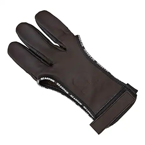 Bogenschieß-Handschuh Bearpaw Deerskin Glove – Größe S