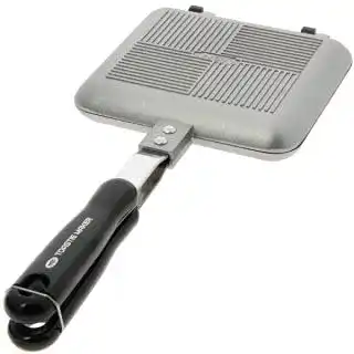 Camping Toaster NGT Touster Toastie Maker Silber M
