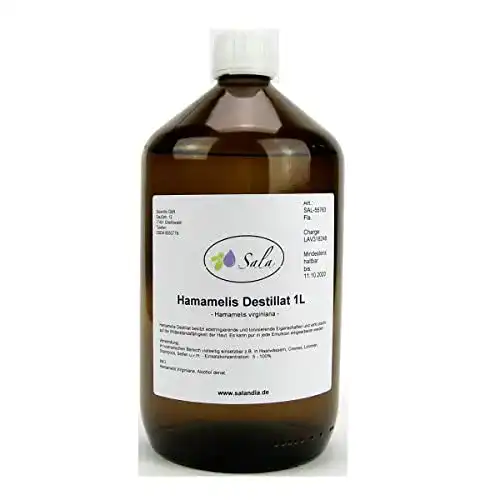 Hamameliswasser Sala 1000 ml in Glasflasche