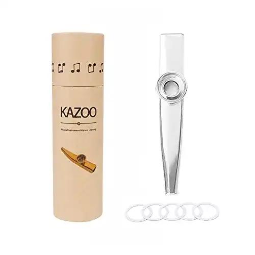 Kazoo Alnicov aus Aluminiumlegierung mit 5 Flötenmembranen