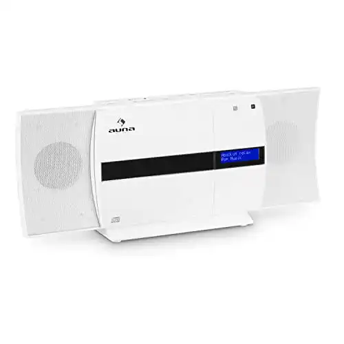 CD-Player mit Wandmontage auna V-20 Kompaktanlage und DAB+ Tuner