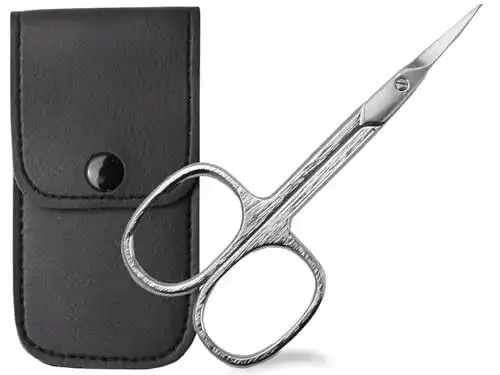 Nagelschere für Linkshänder – Präzise Nagelhautschere mit Etui