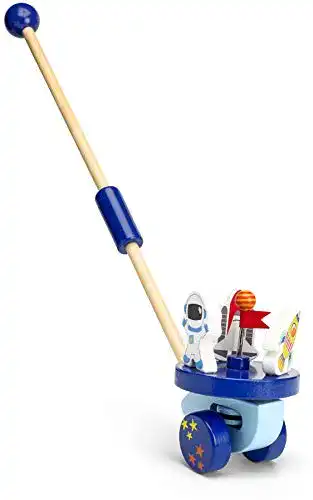 Schiebetier von Mousehouse Gifts Schiebespielzeug mit Rakete