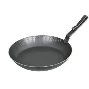 Schmiedeeiserne Pfanne Turk Servierpfanne 28 cm aus Gusseisen