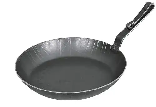 Schmiedeeiserne Pfanne Turk Servierpfanne 28 cm aus Gusseisen