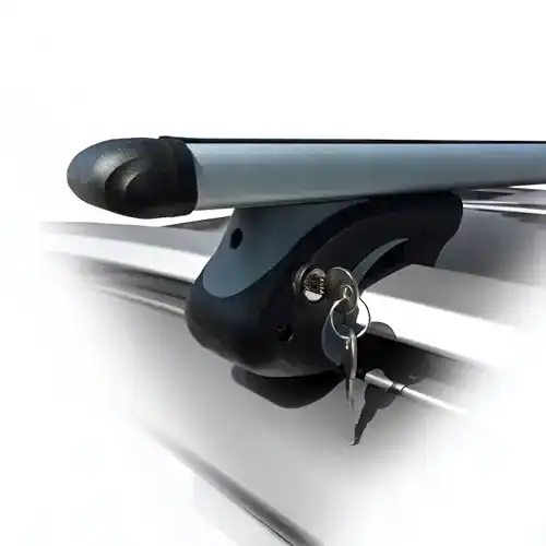 Relingträger VDP L120 aus Aluminium für Dachreling bis 90 kg
