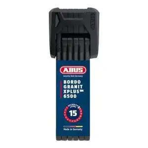 Faltschloss ABUS Bordo Granit XPlus 6500/85 ST mit Schlosstasche