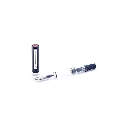 TWSBI Eco Kolbenfüller in Schwarz mit EF Feder