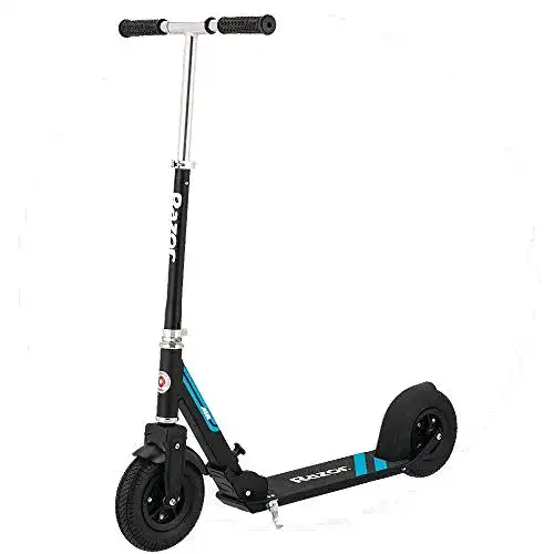 Razor A5 Air Kick Scooter mit Luftreifen für Kinder ab 8 Jahren, schwarz