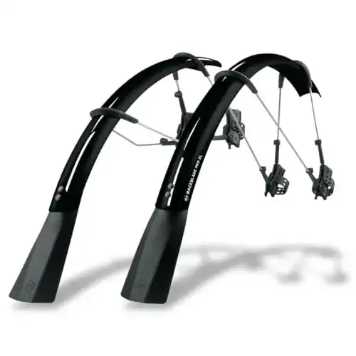 SKS Germany RACEBLADE PRO XL Schutzblech Set für Rennräder schwarz