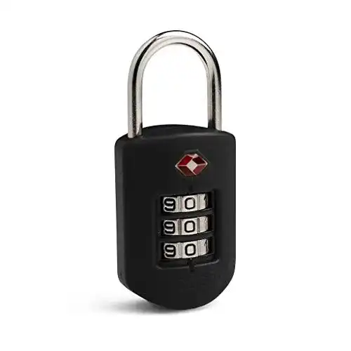 Kofferschloss Pacsafe Prosafe 1000 Kombinationsschloss Schwarz