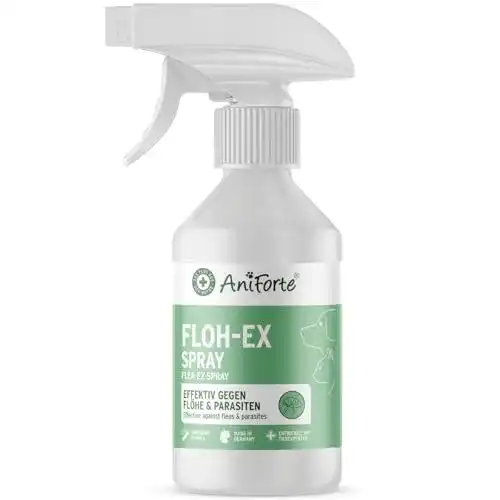Flohspray Aniforte für Hunde und Katzen 250 ml – Flohmittel zur Bekämpfung von Flöhen