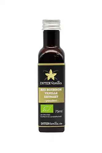 Vanilleextrakt InterVanilla BIO Bourbon Vanille, 75 ml