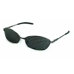 Multidot Brille Vanlo Metall Rasterbrille 420-LAG mit ganzflächigem Raster