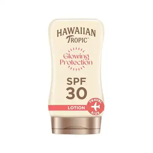 Hawaiian Tropic Glowing Protection Sonnencreme 100 ml mit LSF 30
