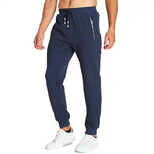 Jogginghose Herren ZOXOZ Baumwolle mit Reißverschluss