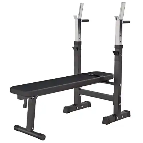 Hantelbank mit Ablage und Dip-Station von Gorilla Sports