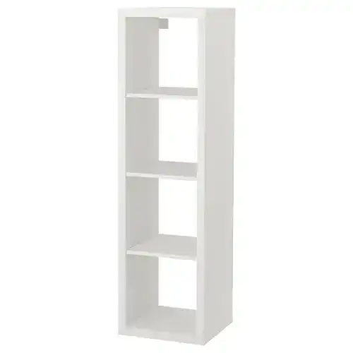 IKEA KALLAX Regal in Weiß (42×147 cm) – Kompatibel mit EXPEDIT