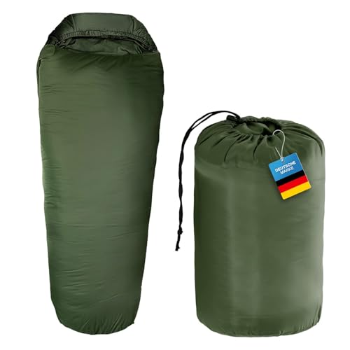 Wasserdichter Mumien-Schlafsack Lightdry für 3 Jahreszeiten