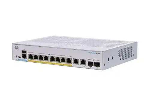Managed Switch Cisco Systems Business CBS350-8FP-2G mit 8 GE-Ports