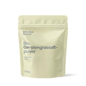 Gerstengras Saft Pulver Bio von effective nature