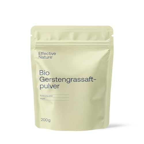 Gerstengras Saft Pulver Bio von effective nature