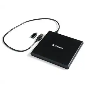 Externes DVD-Laufwerk von Verbatim Slimline CD/DVD Writer
