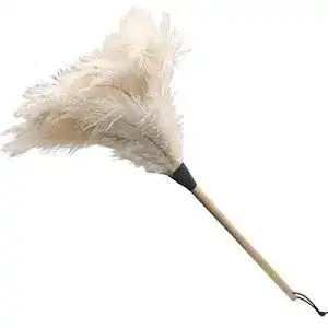 Staubwedel mit Straußenfedern von Africx – 75 cm lang