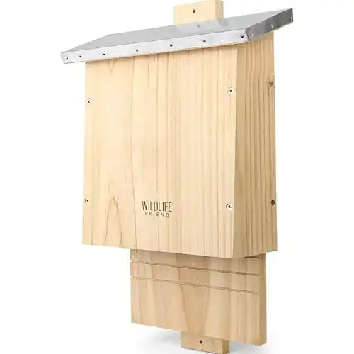 Fledermauskasten Wildlife Friend – Wetterfestes Nisthaus für Fledermäuse